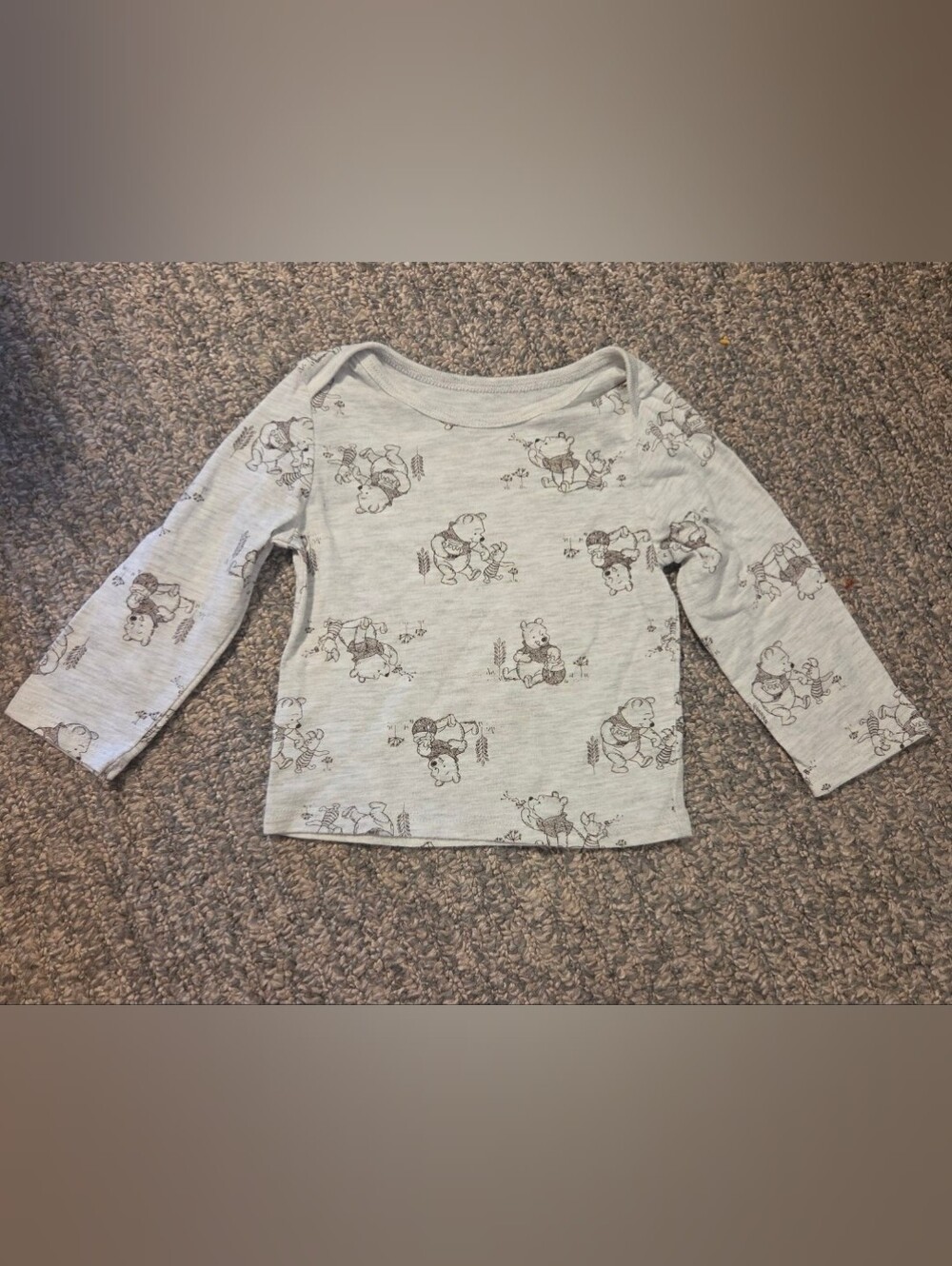 Baby Long Sleeve Winnie the Pooh T-Shirt